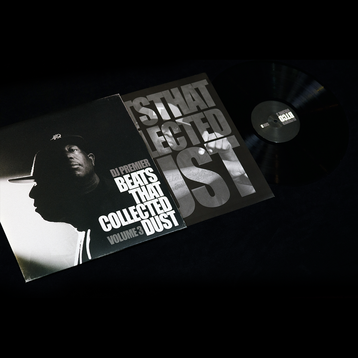 DJ Premier's "Beats That Collected Dust" Volume 3 - Black Vinyl - LIMITED TO 1,000 COPIES