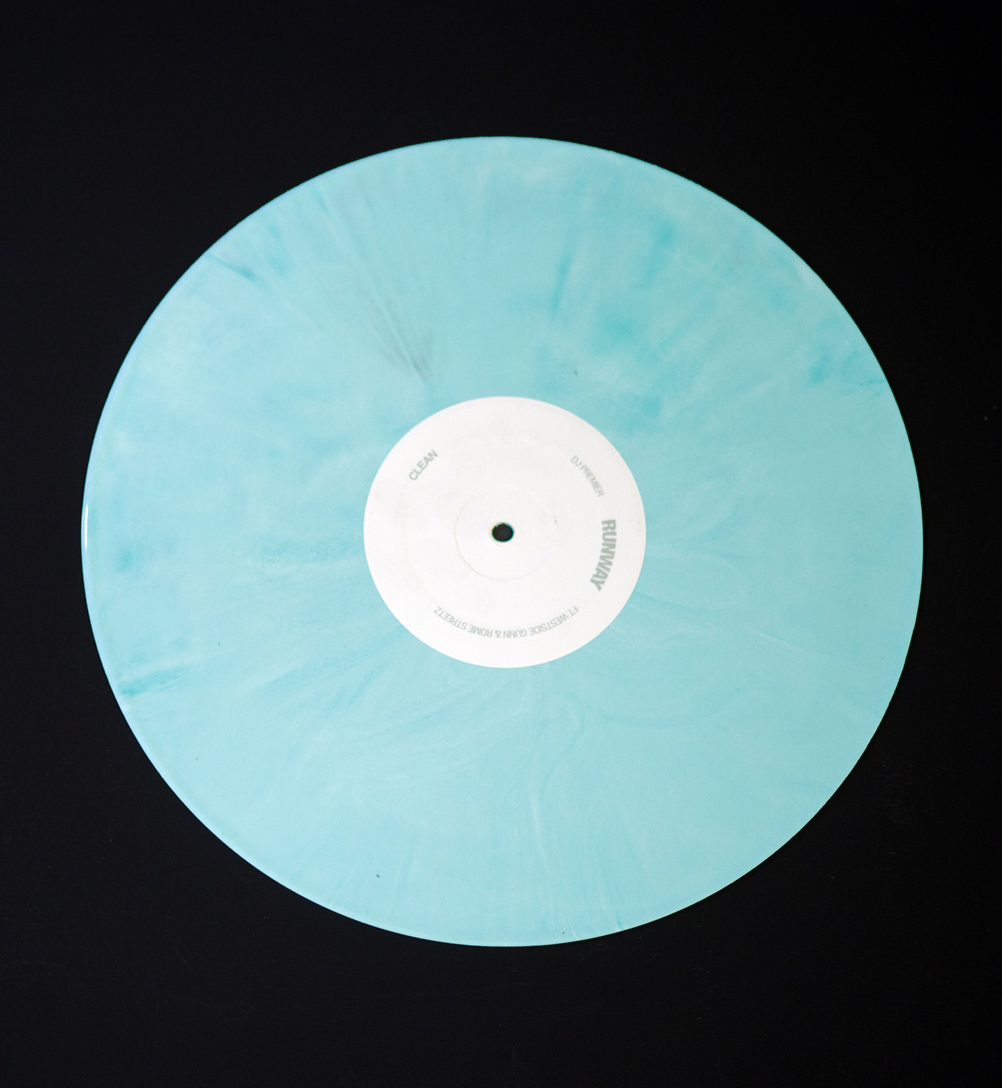 DJ Premier's 'Runway' ft. Rome Streetz & Westside Gunn Limited White Label Vinyl