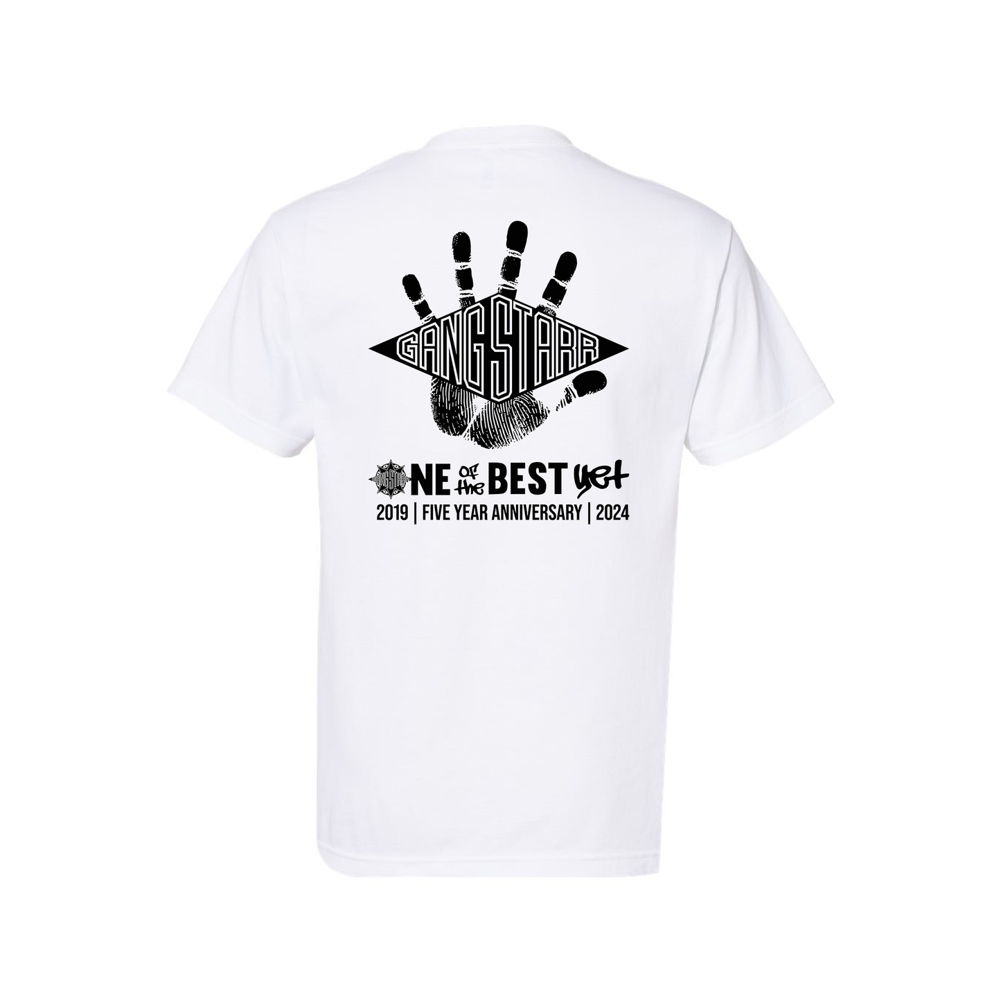 OOTBY Fifth Anniversary T-Shirt #1 - White - LIMITED EDITION PRESALE