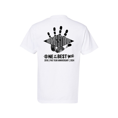 OOTBY Fifth Anniversary T-Shirt #1 - White - LIMITED EDITION PRESALE