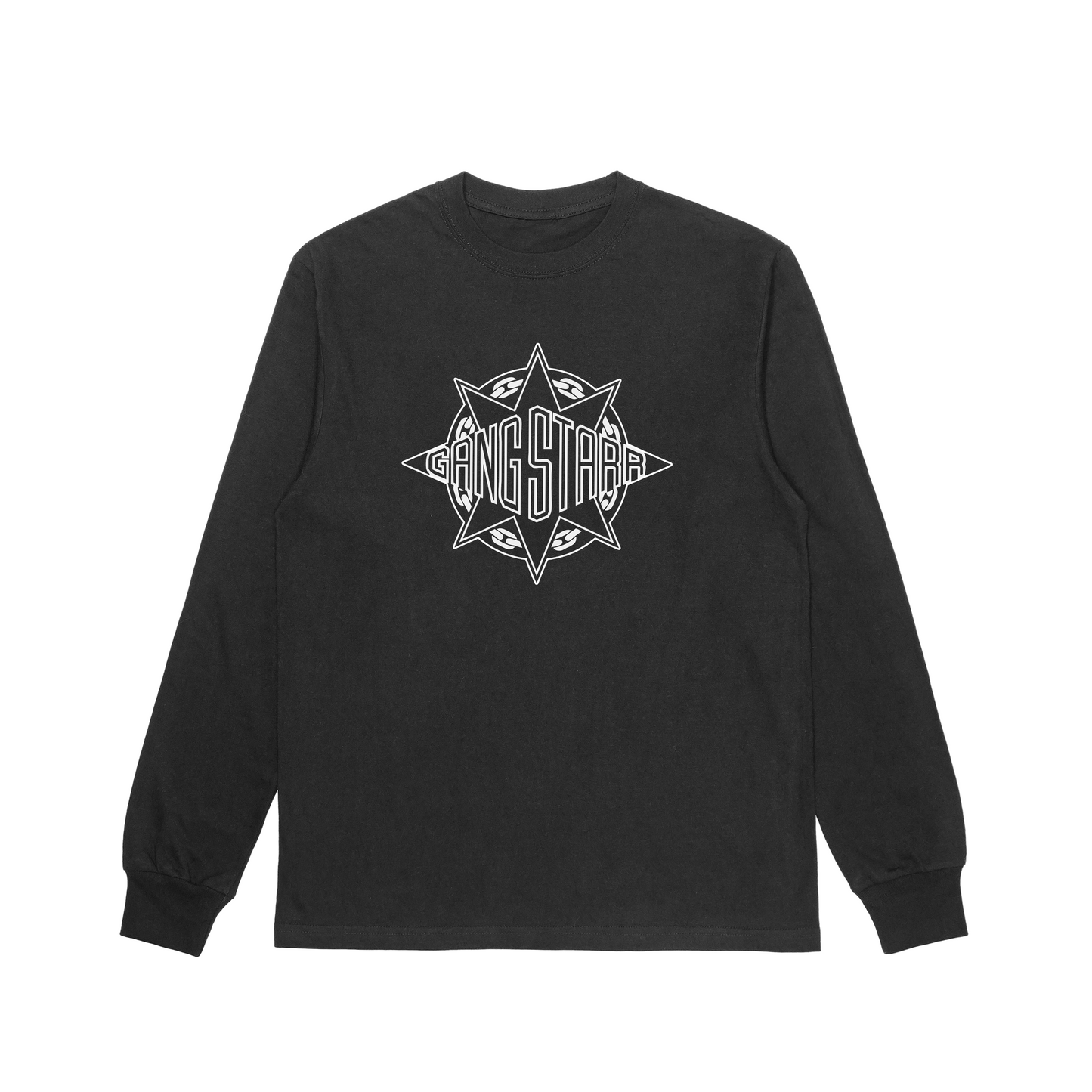 Gang Starr Logo Long Sleeve T-Shirt